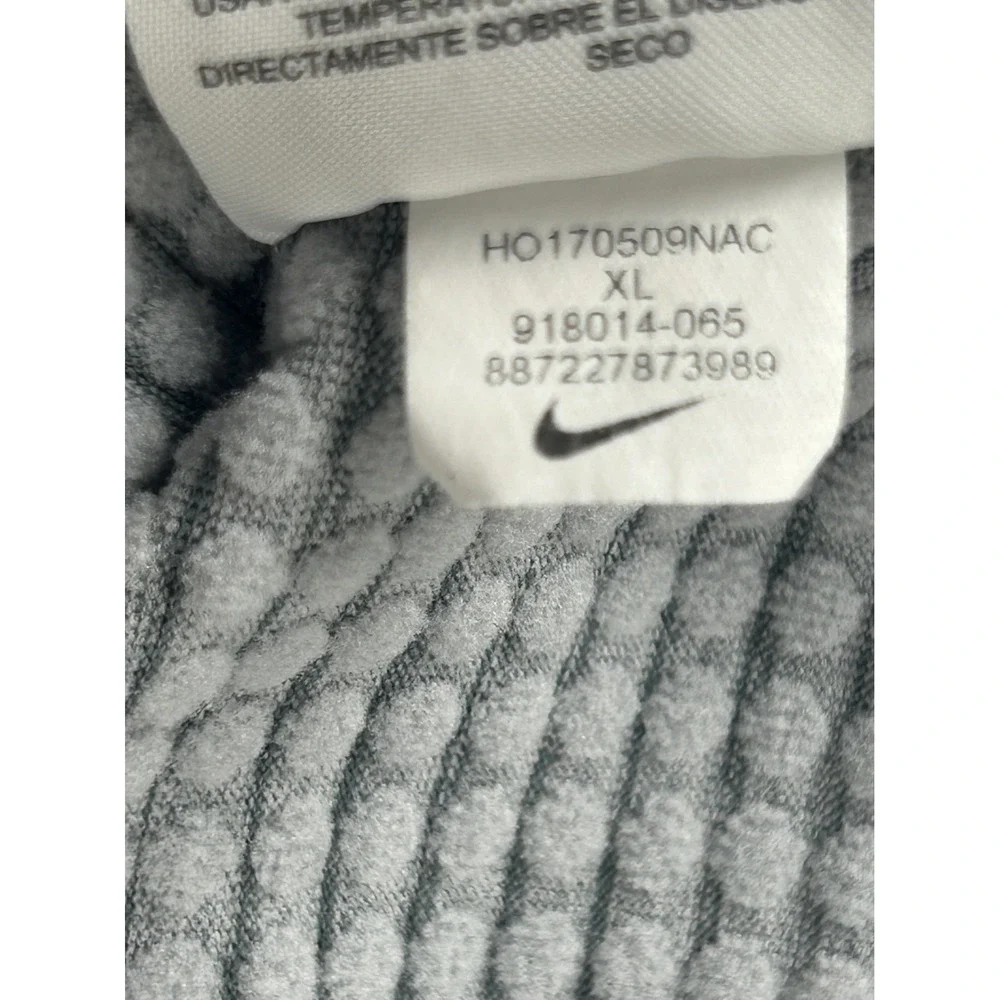 NEW Nike Thermal‎ Long Sleeve Dri Fit Crewneck Running Shirt Grey Womens XL